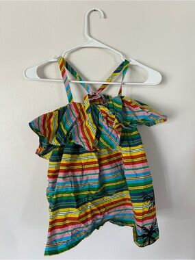 MSGM Girls Striped Tank Top Size 8